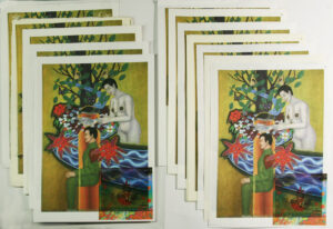 traditional Japanese paper sample